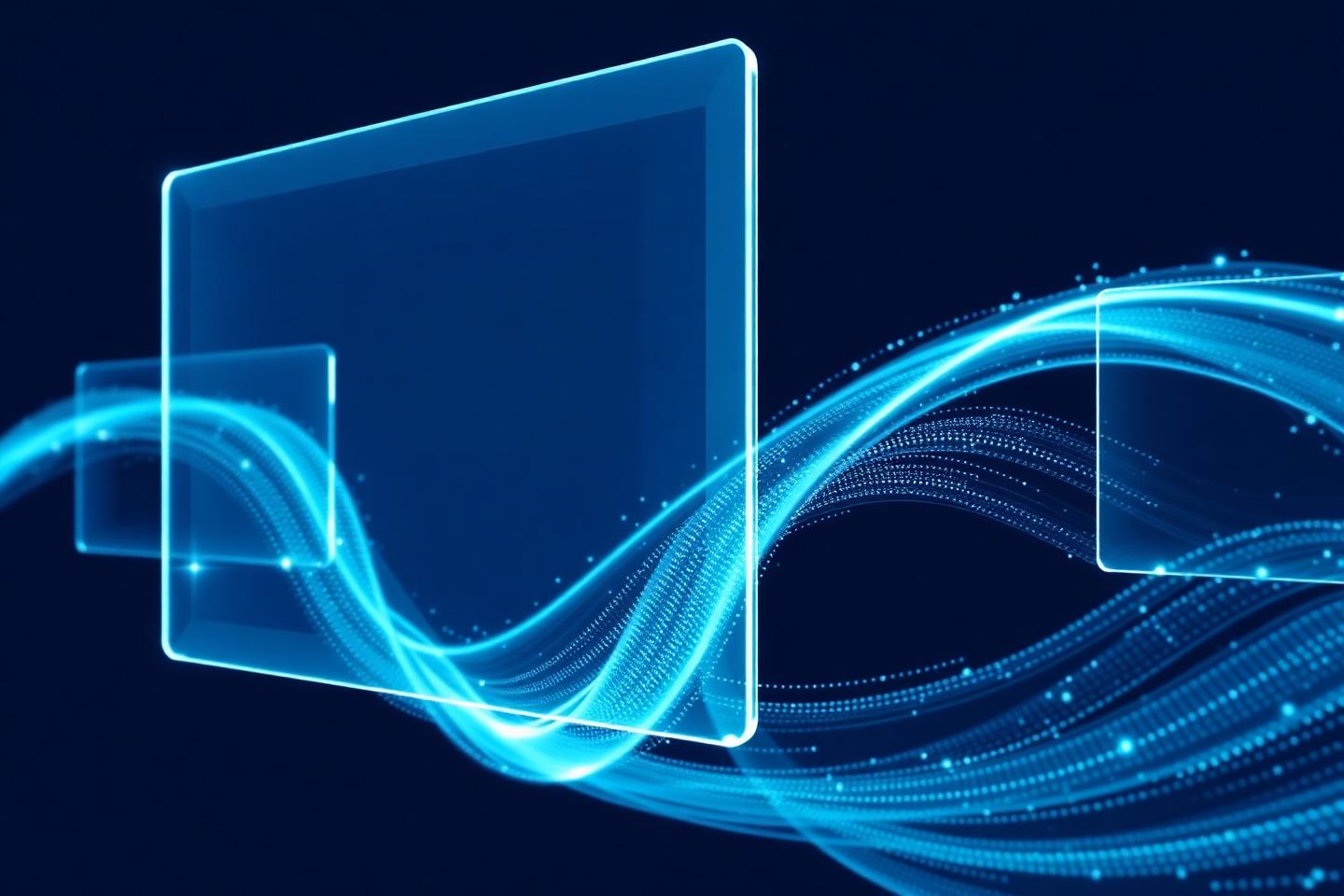 Abstract AI innovation visual